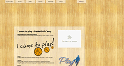 Desktop Screenshot of icametoplay.org